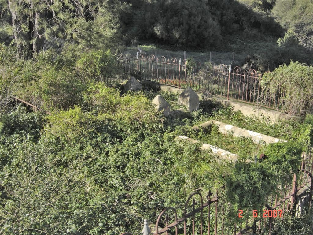 3.  Overview of the graves we found about 50m from the vault inside the Tygerberg nature reserve.