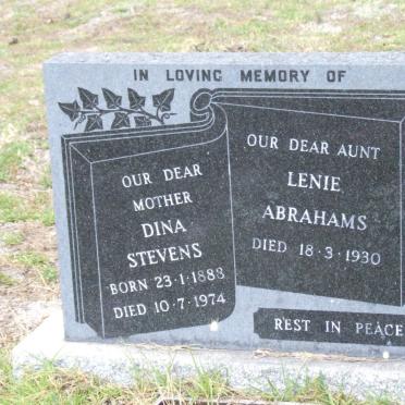 ABRAHAMS Lenie -1930 :: STEVENS 1888-1974 