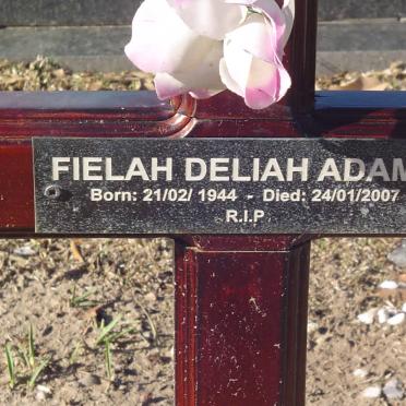 ADAMS Fielah Deliah 1944-2007