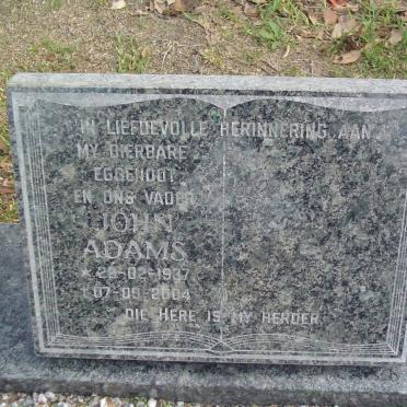 ADAMS John 1937-2004