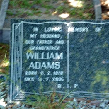 ADAMS William -2005