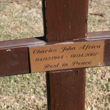 AFRICA Charles John 1944-2007