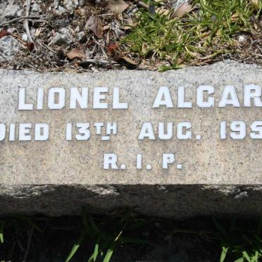 ALGAR Lionel -1956
