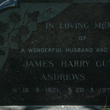 ANDREWS James Harry Guy 1921-1977
