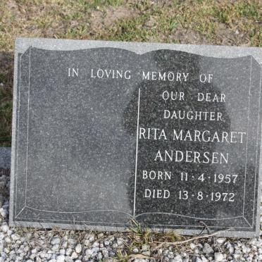 ANDERSEN Rita Margaret 1957-1972