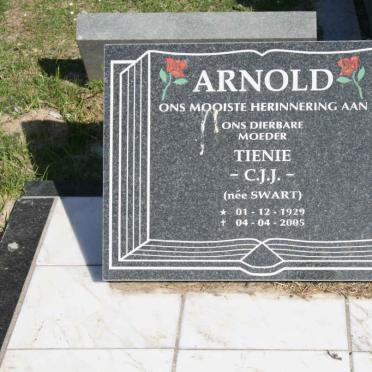 ARNOLD C.J.J. nee SWART 1929-2005