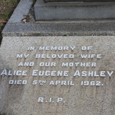 ASHLEY Alice Eugene  -1962