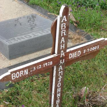 BARNES Abraham John 1928-2003