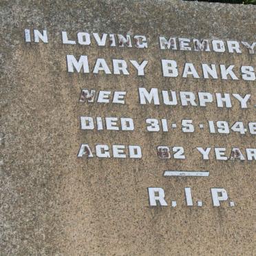 BANKS Mary nee MURPHY -1946