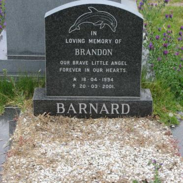 BARNARD Brandon 1994-2001