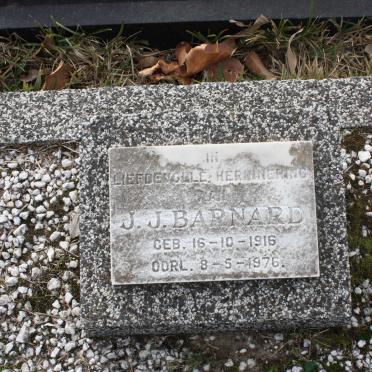 BARNARD J.J. 1916-1976