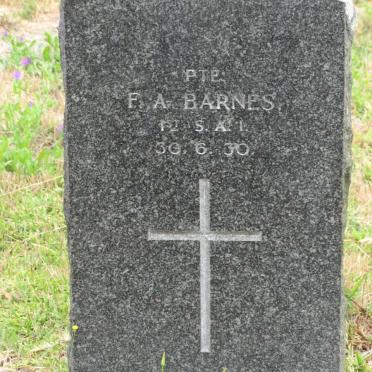 BARNES F.A. -1930