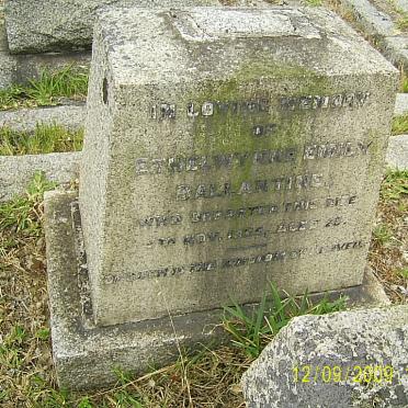BALLANTINE Ethel Wynne Emily -19?5