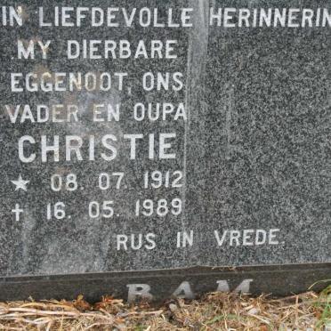 BAM Christie 1912-1989