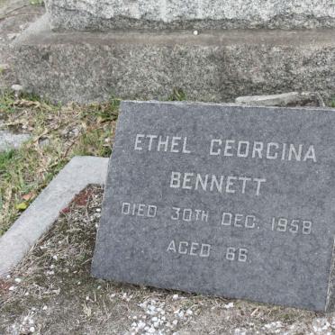 BENNETT Ethel Georgina -1958