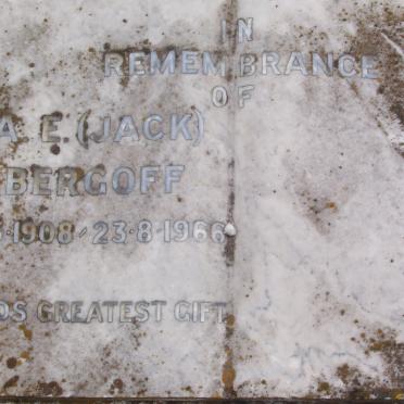BERGOFF A.E. 1908-1966