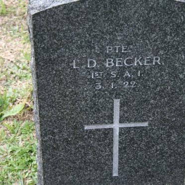 BECKER L.D. -1922