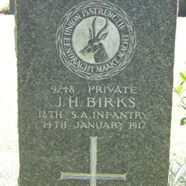 BIRKS J.H. -1917