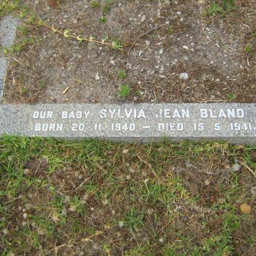 BLAND Sylvia Jean 1940-1941