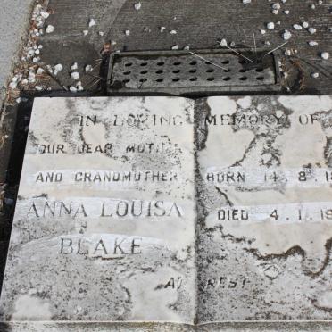BLAKE Anna Louisa 1887-1973