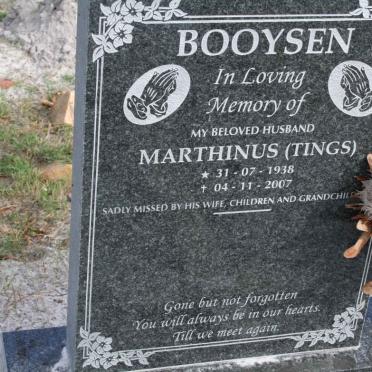 BOOYSEN Marthinus 1938-2007