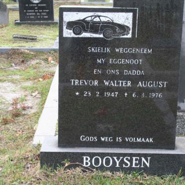 BOOYSEN Trevor Walter August 1947-1976