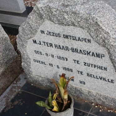 BRASKAMP M.J., Ter Haar 1897-1989