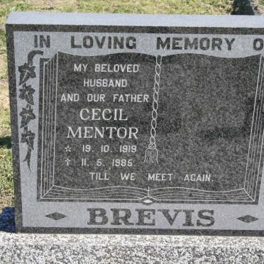 BREVIS Cecil Mentor 1919-1985
