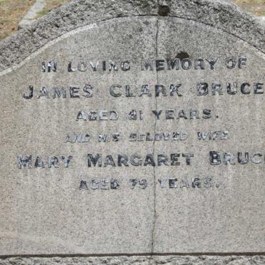 BRUCE James Clark &amp; Mary Margaret