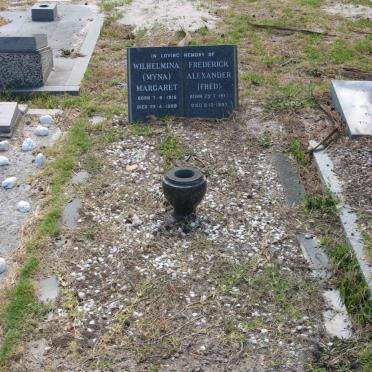 CARR Frederick Alexander 1917-1997 &amp; Wilhelmina Margaret 1916-1988
