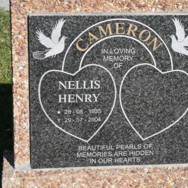 CAMERON Nellis Henry 1935-2004
