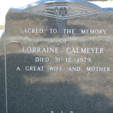 CALMEYER Lorraine - 1979