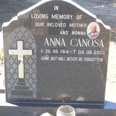 CANOSA Anna 1914-2004