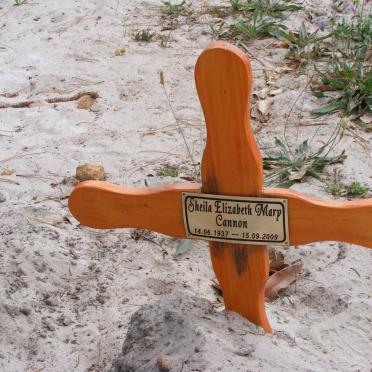 CANNON Sheila Elizabeth Mary 1937-2009