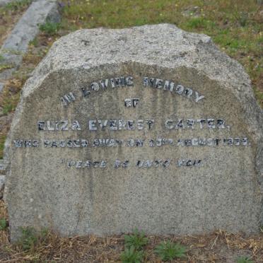 CARTER Eliza Everest -1935