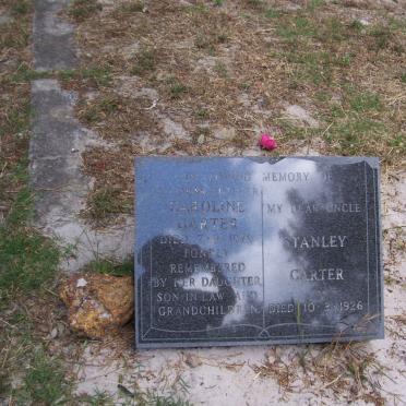 CARTER Caroline -1979 :: CARTER Stanley -1926