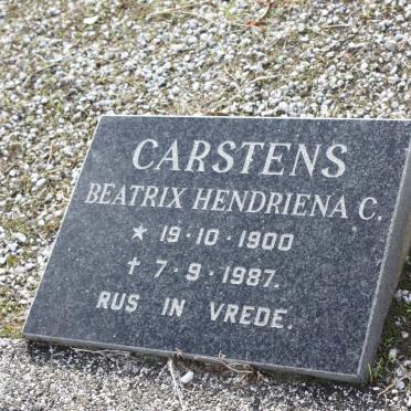 CARSTENS Beatrix Hendriena C. 1900-1987