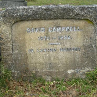 CAMPBELL David 1875-1938