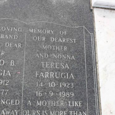 FARRUGIA Teresa 1923-1989