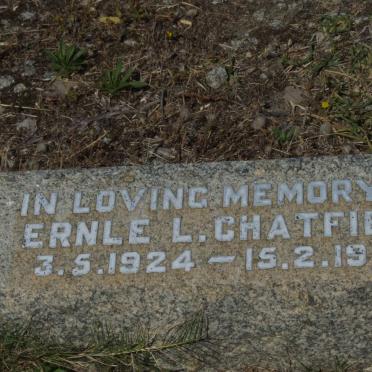 CHATFIELD Ernle L. 1924-1945