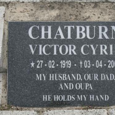 CHATBURN Victor Cyril 1919-2003