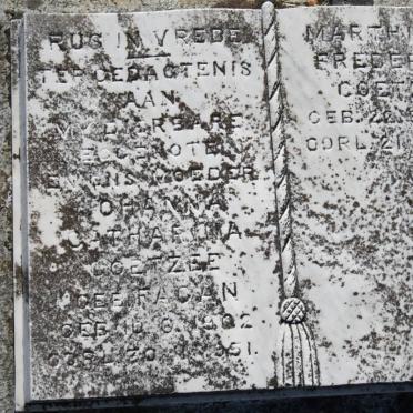 COETZEE Marthinus Frederick 1892-1963 &amp;  Johanna Catharina FAGAN 1902-1951