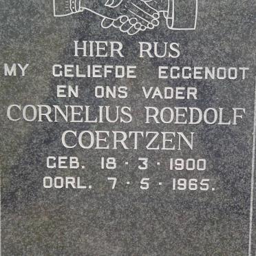 COERTZEN Cornelous Roedolf 1900-1965