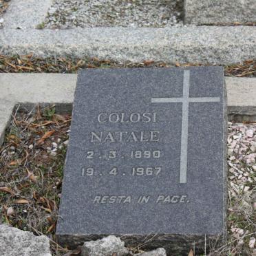 COLOSI Natale 1890-1967