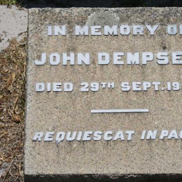 DEMPSEY John -1952