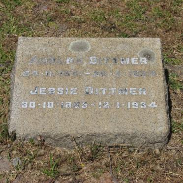 DITTMER Adolph 1851-1934 &amp; Jessie 1855-1934