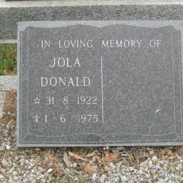 DONALD Jola 1922-1975