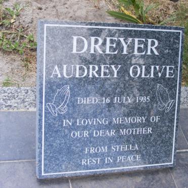DREYER Audrey Olive -1935