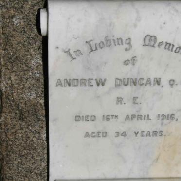 DUNCAN Andrew -1916