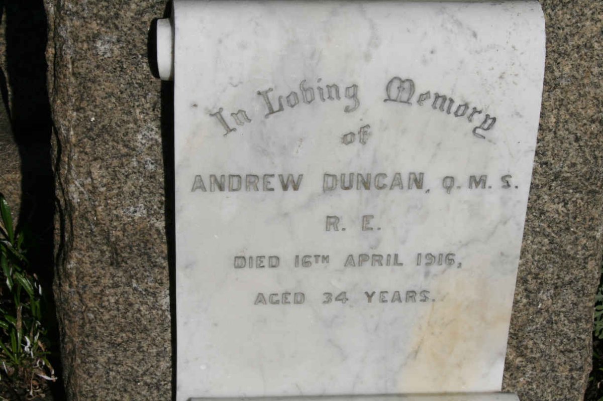 DUNCAN Andrew -1916